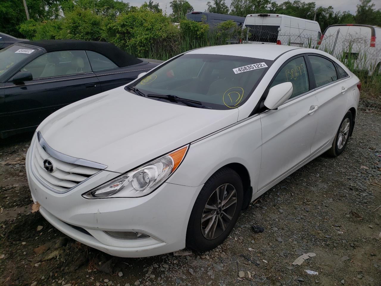 Photo 2 from auction – 2013 HYUNDAI SONATA GLS with VIN 5NPEB4AC1DH658001