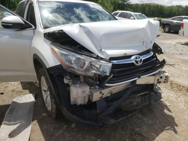 Photo 9 from auction – 2016 TOYOTA HIGHLANDER with VIN 5TDZARFH4GS018997