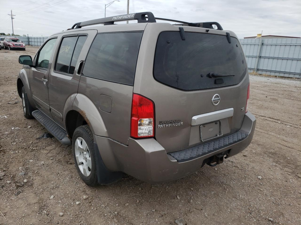 Photo 3 from auction – 2006 NISSAN PATHFINDER with VIN 5N1AR18W96C674630
