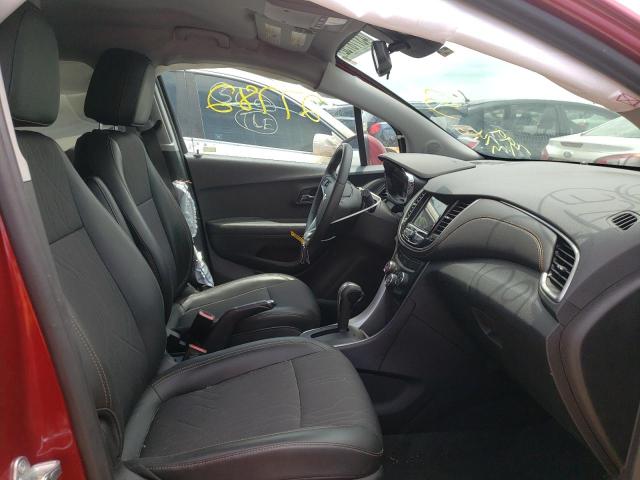 Photo 5 from auction – 2019 CHEVROLET TRAX 1LT with VIN 3GNCJLSB6KL399374