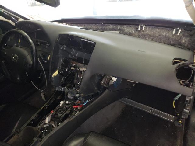 Photo 9 from auction – 2007 LEXUS IS 250 with VIN JTHBK262X72045001