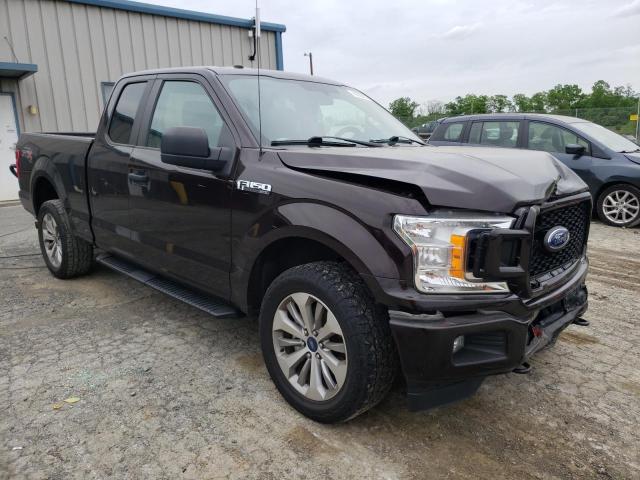 FORD F150 SUPER 2018 with VIN 1FTEX1EP4JKE12926 - Photo from auction