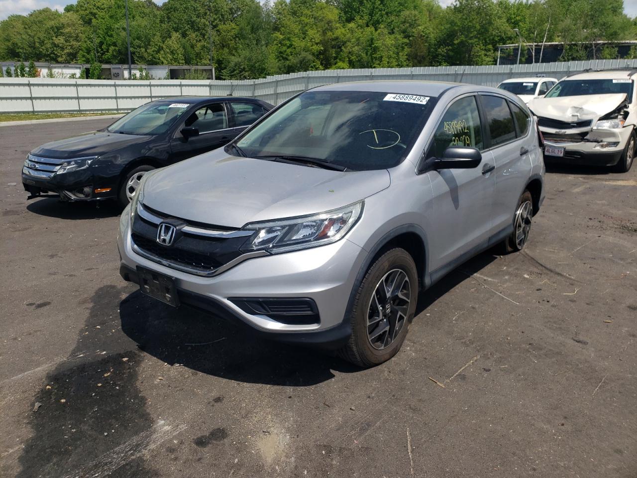 Photo 15 from auction – 2016 HONDA CR-V SE with VIN 5J6RM4H49GL035939