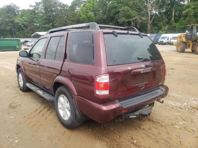 Photo 3 from auction – 2002 NISSAN PATHFINDER with VIN JN8DR09X52W650390