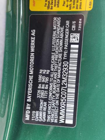 Photo 10 from auction – 2020 MINI COOPER S with VIN WMWXR5C07L2M32930
