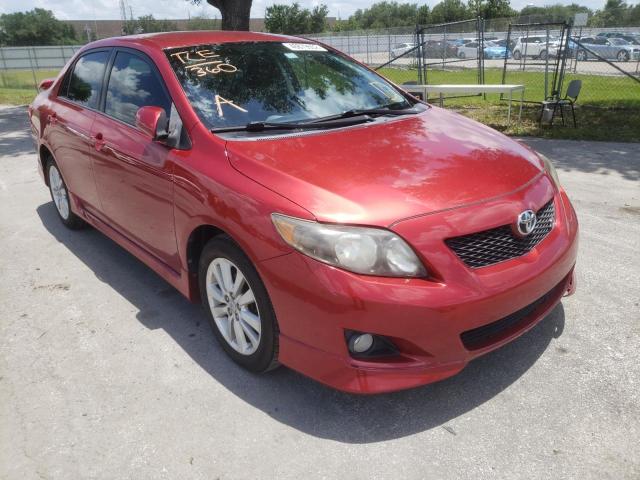 TOYOTA COROLLA BA 2010 with VIN 1NXBU4EE9AZ353464 - Photo from auction
