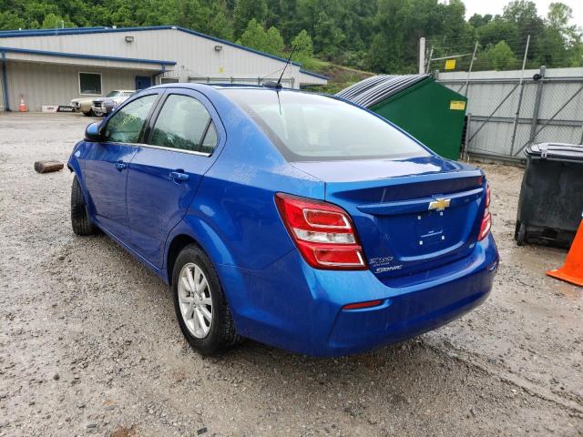 Photo 3 from auction – 2018 CHEVROLET SONIC LT with VIN 1G1JD5SG5J4110707