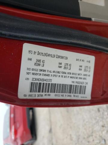 Photo 10 from auction – 2006 CHRYSLER 300C with VIN 2C3KA63H26H431572