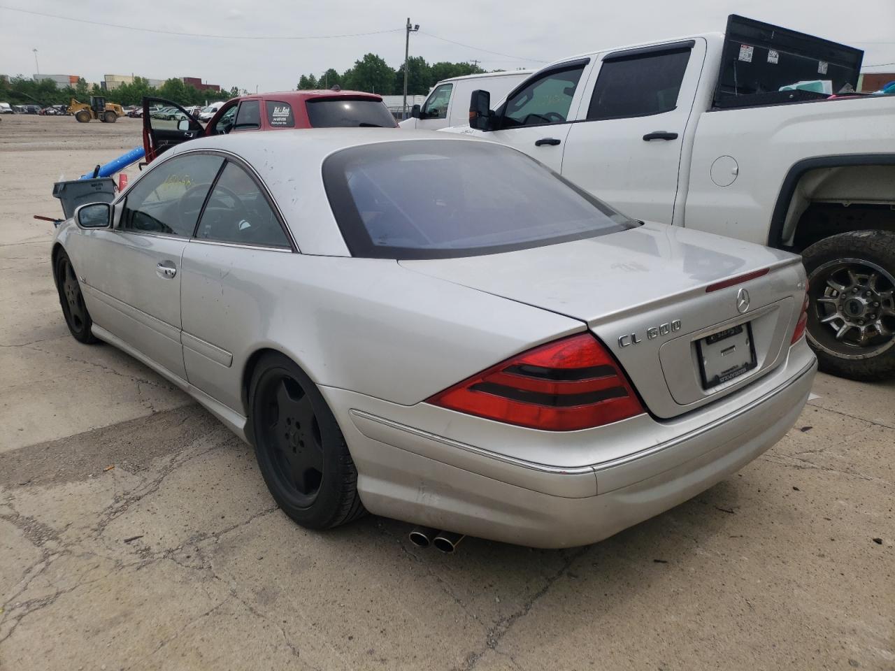 Photo 3 from auction – 2002 MERCEDES-BENZ CL 600 with VIN WDBPJ78J02A025705