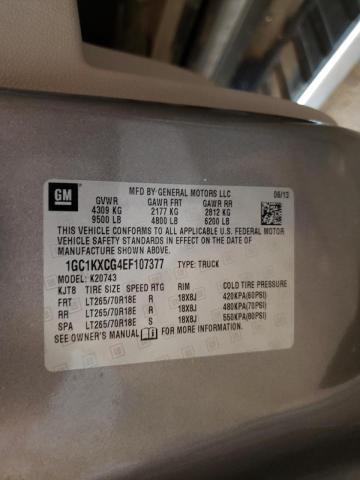 Photo 10 from auction – 2014 CHEVROLET SILVERADO with VIN 1GC1KXCG4EF107377