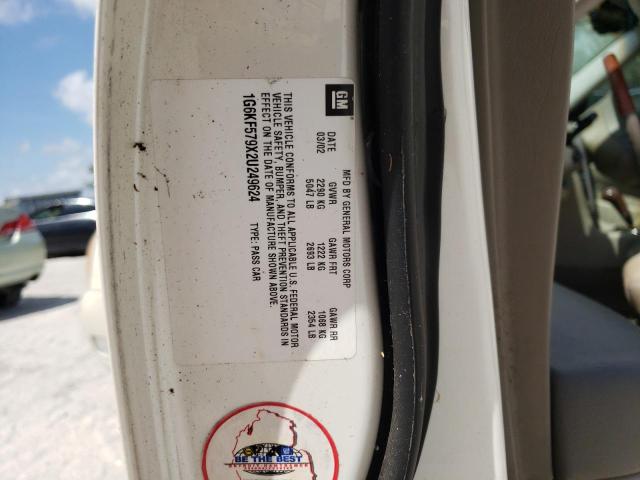 Photo 10 from auction – 2002 CADILLAC DEVILLE DT with VIN 1G6KF579X2U249624