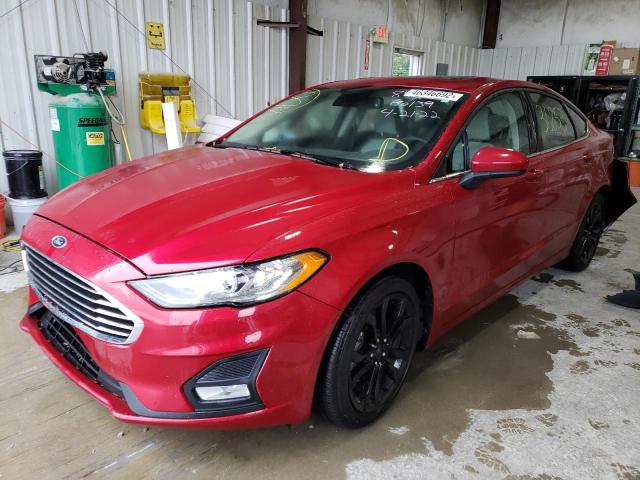 Photo 2 from auction – 2020 FORD FUSION SE with VIN 3FA6P0HD0LR184105