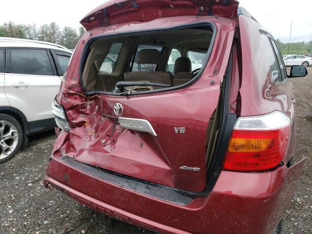 Photo 9 from auction – 2008 TOYOTA HIGHLANDER with VIN JTEES41A382048876