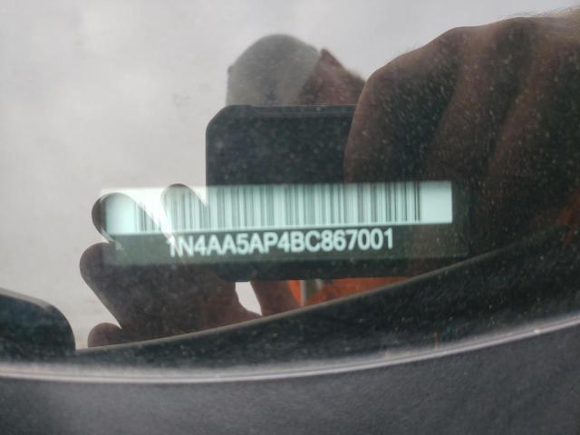 Photo 10 from auction – 2011 NISSAN MAXIMA S with VIN 1N4AA5AP4BC867001