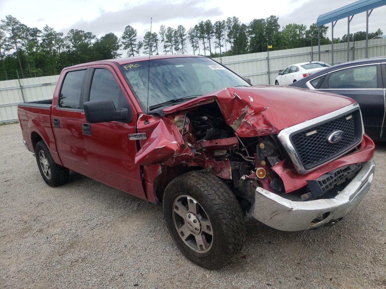 FORD F150 SUPER 2008 with VIN 1FTRW12W08FB48428 - Photo from auction