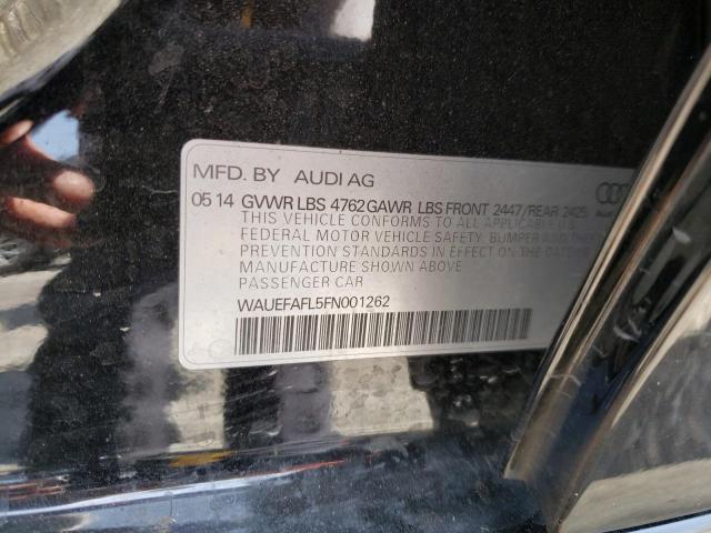 Photo 10 from auction – 2015 AUDI A4 PREMIUM with VIN WAUEFAFL5FN001262