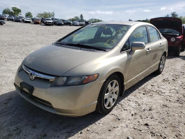 Photo 2 from auction – 2008 HONDA CIVIC LX with VIN 1HGFA16508L112082