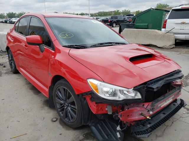 SUBARU WRX 2017 with VIN JF1VA1B62H9829448 - Photo from auction