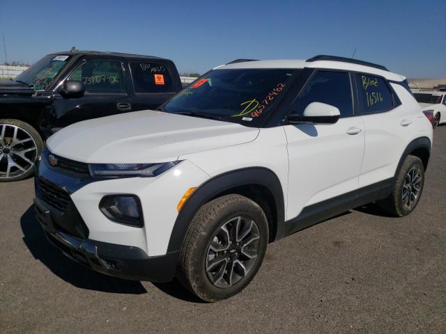 Photo 2 from auction – 2021 CHEVROLET TRAILBLAZE with VIN KL79MSSL4MB136136
