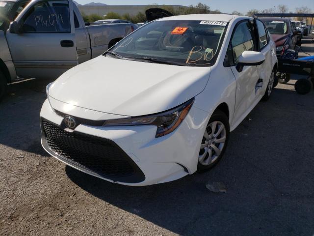 Photo 2 from auction – 2022 TOYOTA COROLLA LE with VIN JTDEPMAE3N3019568