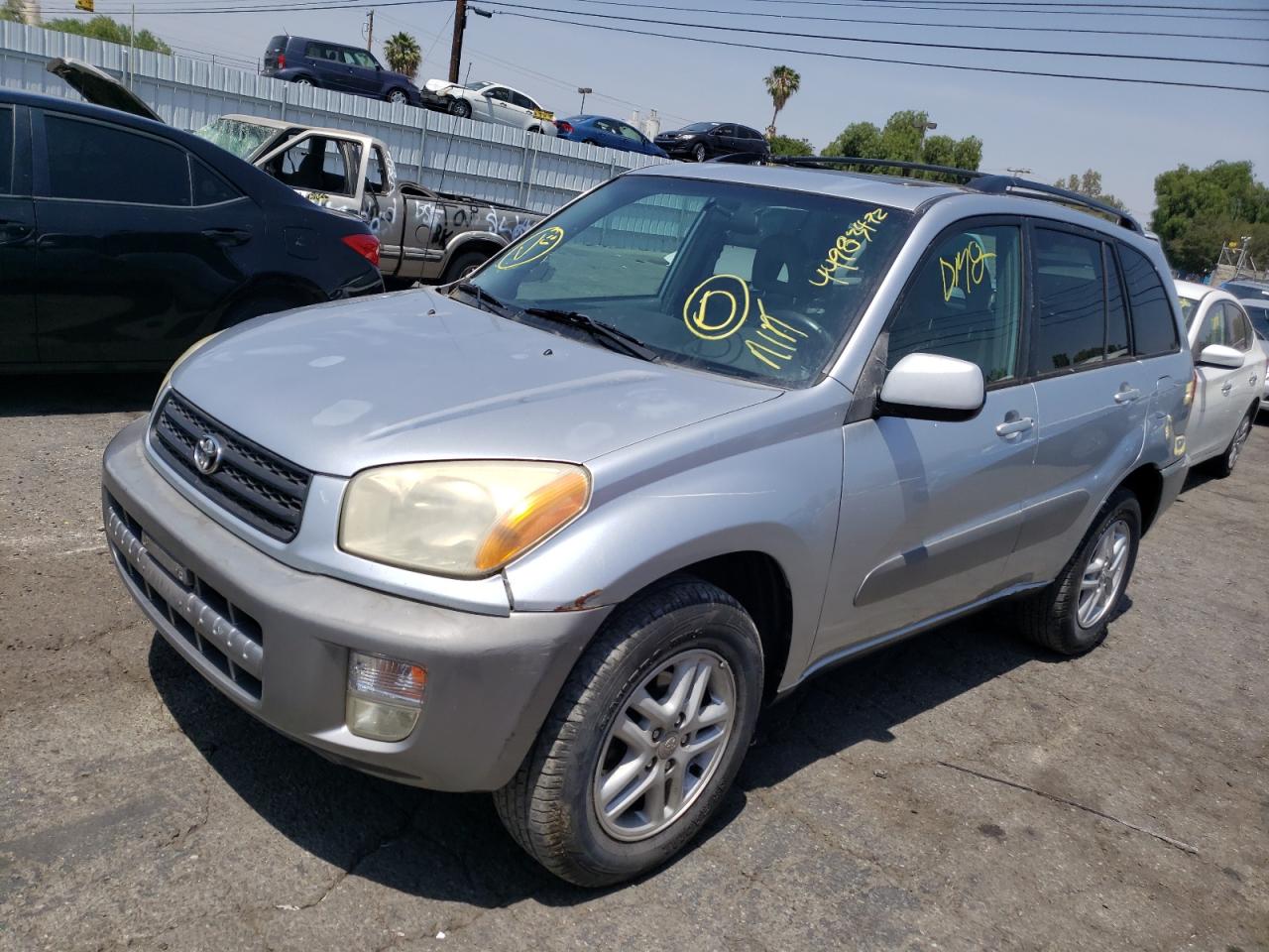 Photo 20 from auction – 2001 TOYOTA RAV4 with VIN JTEGH20V210015112