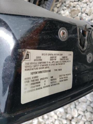 Photo 10 from auction – 1996 GMC SIERRA K15 with VIN 1GTEK19RXTE553186