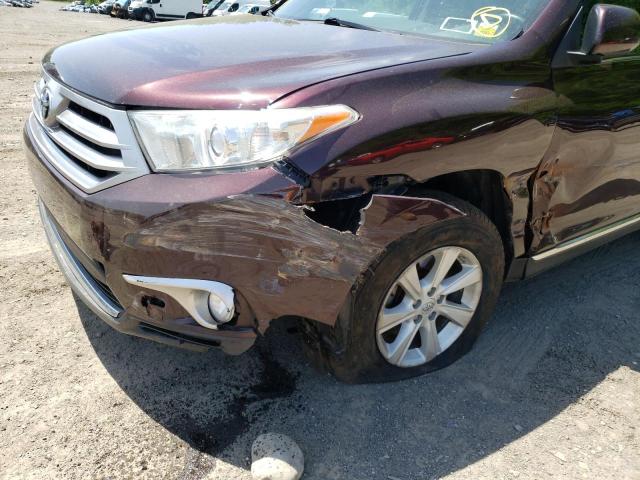 Photo 9 from auction – 2013 TOYOTA HIGHLANDER with VIN 5TDBK3EH6DS273000