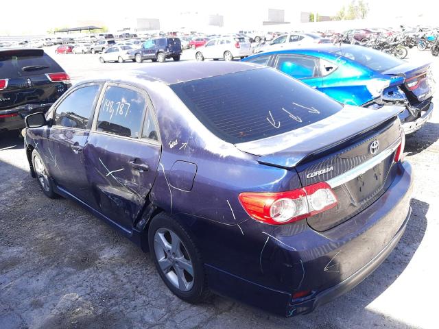 Photo 3 from auction – 2012 TOYOTA COROLLA BA with VIN 2T1BU4EEXCC758009