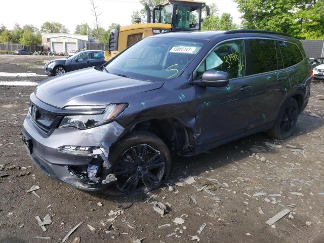 Photo 2 from auction – 2021 HONDA PILOT SE with VIN 5FNYF5H28MB010643