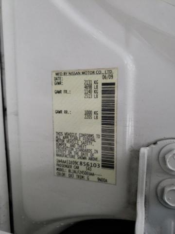 Photo 10 from auction – 2009 NISSAN MAXIMA S with VIN 1N4AA51E09C856103