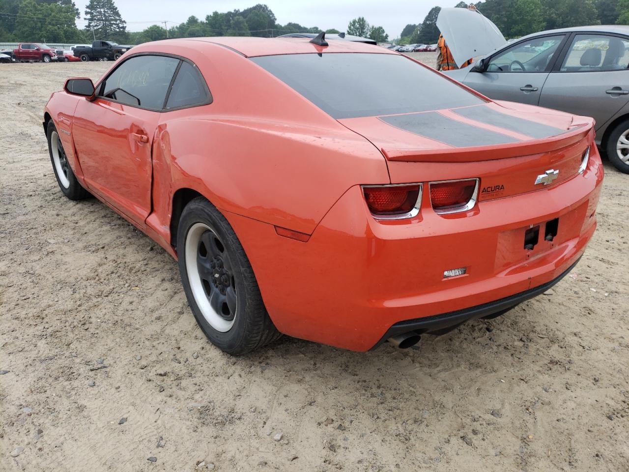 Photo 3 from auction – 2013 CHEVROLET CAMARO LS with VIN 2G1FA1E39D9163850