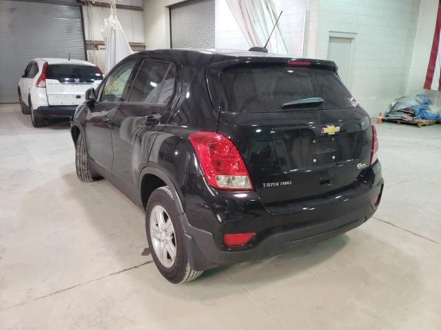 Photo 3 from auction – 2019 CHEVROLET TRAX LS with VIN 3GNCJNSB2KL344125