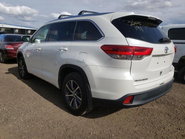 Photo 3 from auction – 2018 TOYOTA HIGHLANDER with VIN 5TDJZRFH8JS805156
