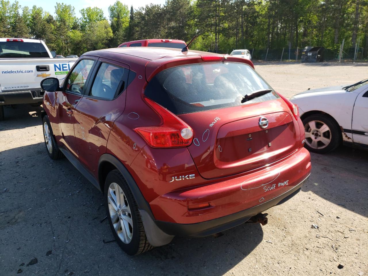 Photo 3 from auction – 2011 NISSAN JUKE S with VIN JN8AF5MV1BT008474