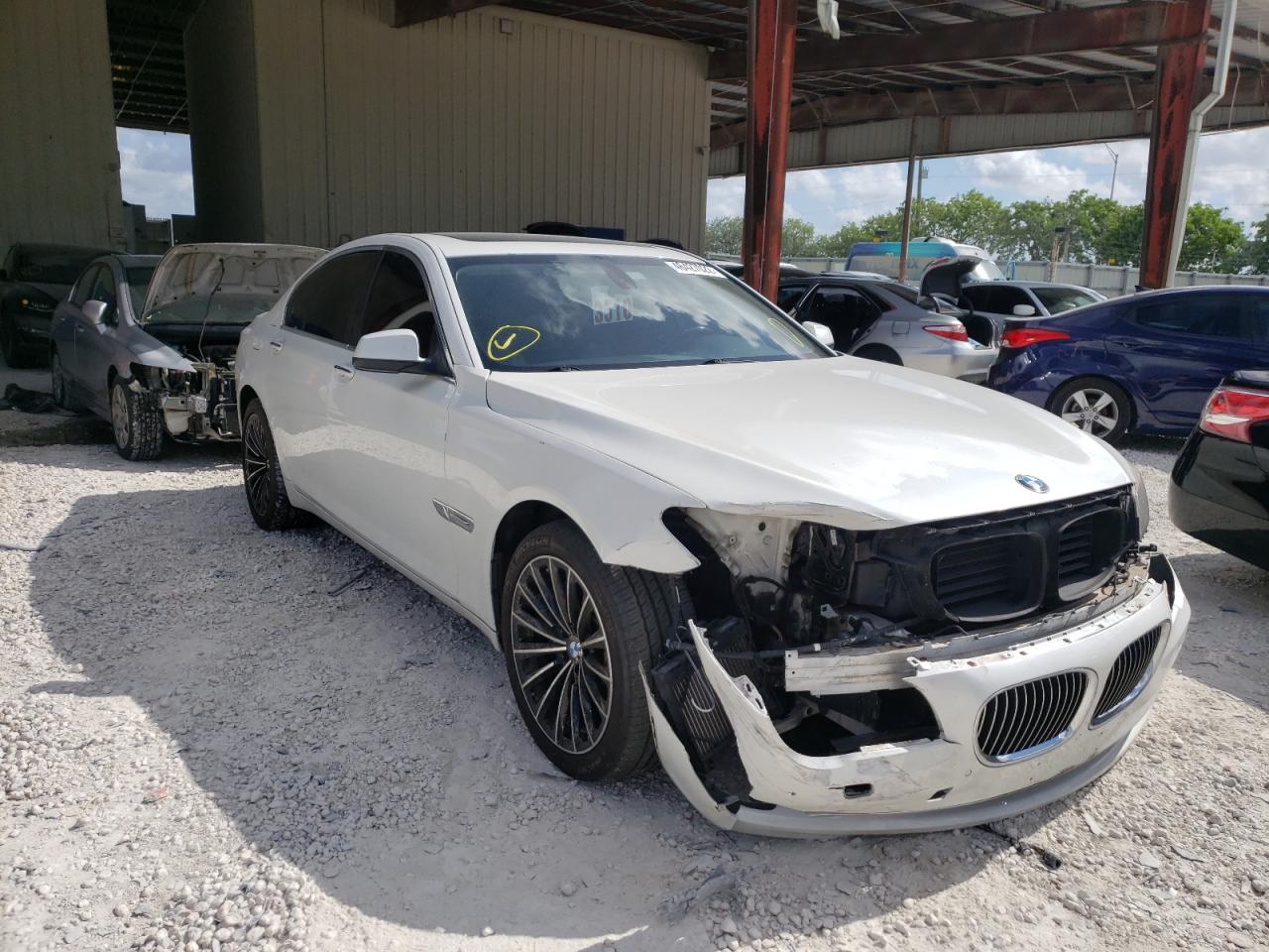 BMW 740 I 2012 with VIN WBAKA4C52CDS99313 - Photo from auction