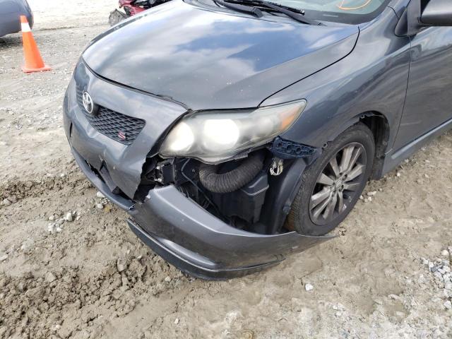 Photo 9 from auction – 2010 TOYOTA COROLLA BA with VIN 1NXBU4EE6AZ291408