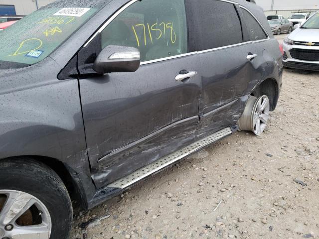 Photo 9 from auction – 2011 ACURA MDX TECHNO with VIN 2HNYD2H47BH511367