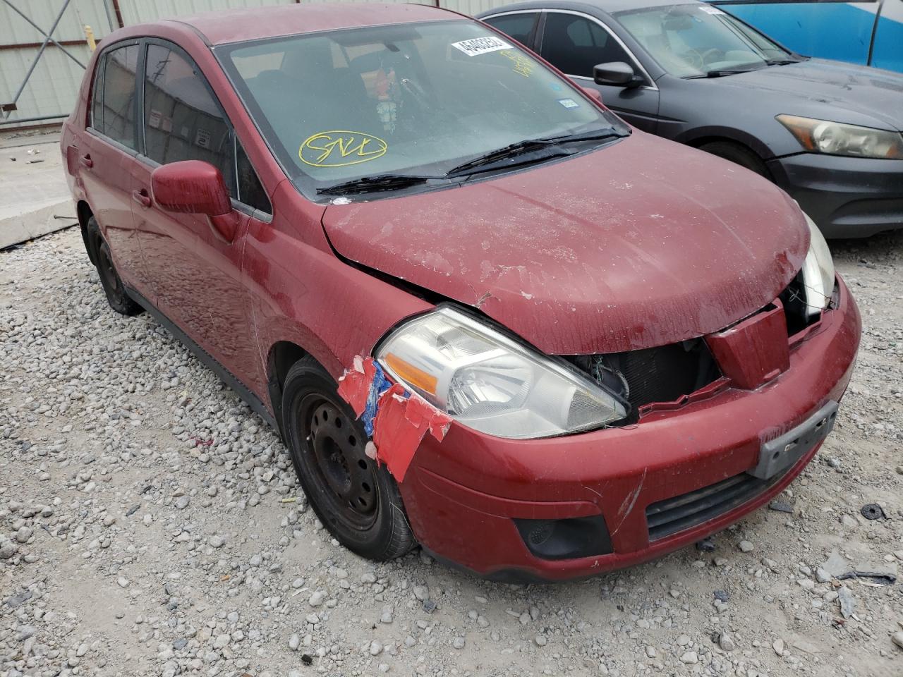 NISSAN VERSA S 2010 with VIN 3N1BC1AP1AL452368 - Photo from auction