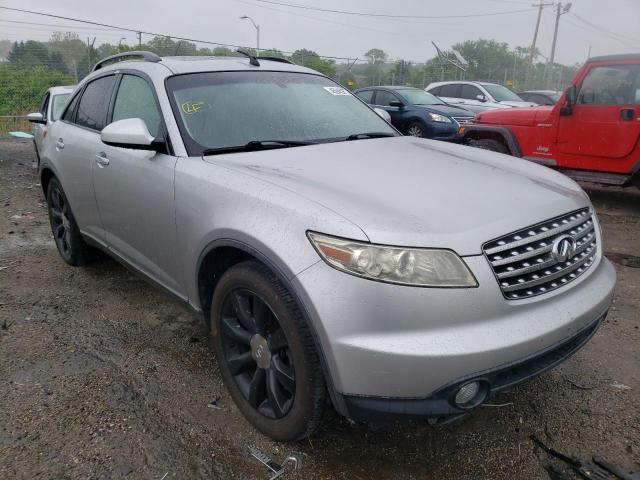 INFINITI FX35 2004 with VIN JNRAS08U14X100157 - Photo from auction