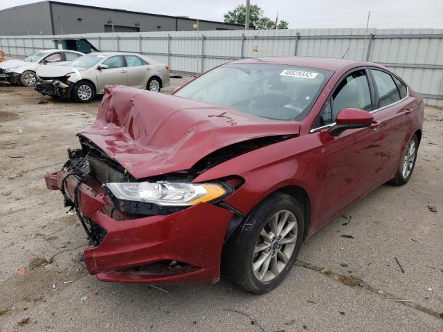 Photo 2 from auction – 2017 FORD FUSION SE with VIN 3FA6P0HD8HR310833