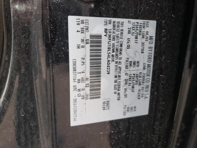 Photo 10 from auction – 2004 FORD EXPEDITION with VIN 1FMFU18L54LA04239