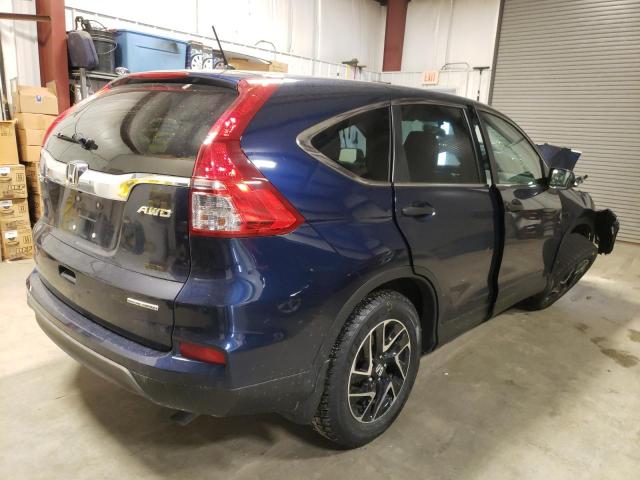 Photo 4 from auction – 2016 HONDA CR-V SE with VIN 2HKRM4H46GH626126