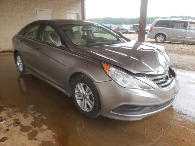 HYUNDAI SONATA 2014 with VIN 5NPEB4AC1EH925400 - Photo from auction