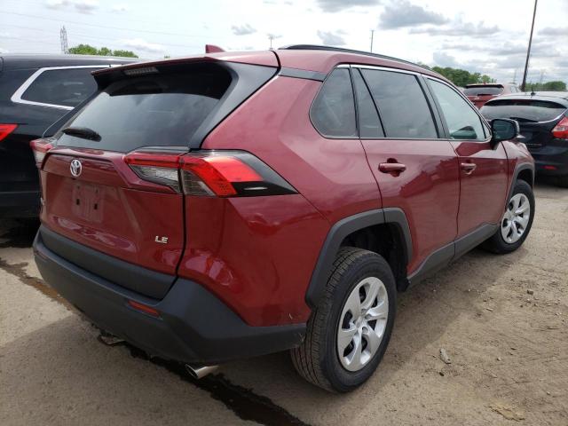 Photo 4 from auction – 2020 TOYOTA RAV4 LE with VIN 2T3H1RFVXLC077175