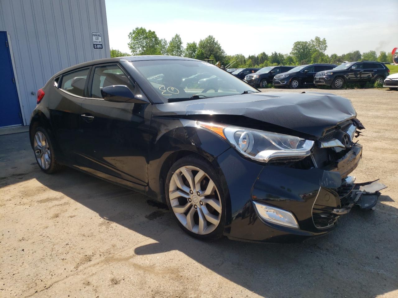 HYUNDAI VELOSTER 2012 with VIN KMHTC6AD1CU055025 - Photo from auction