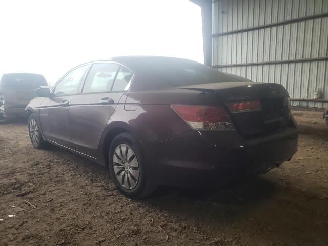 Photo 3 from auction – 2012 HONDA ACCORD LX with VIN 1HGCP2F33CA109624