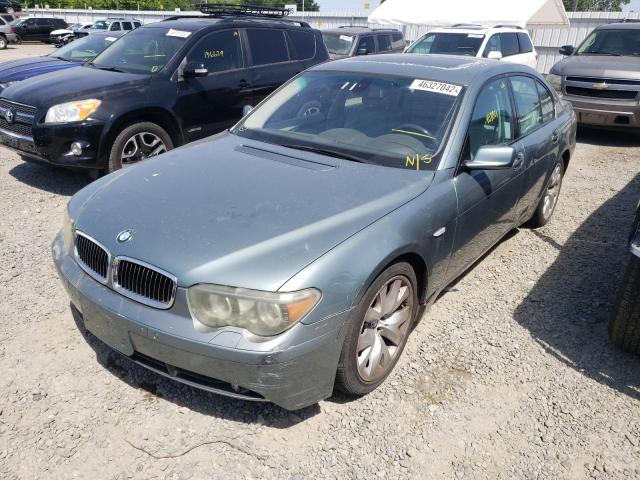 Photo 2 from auction – 2004 BMW 745 I with VIN WBAGL63464DP71081