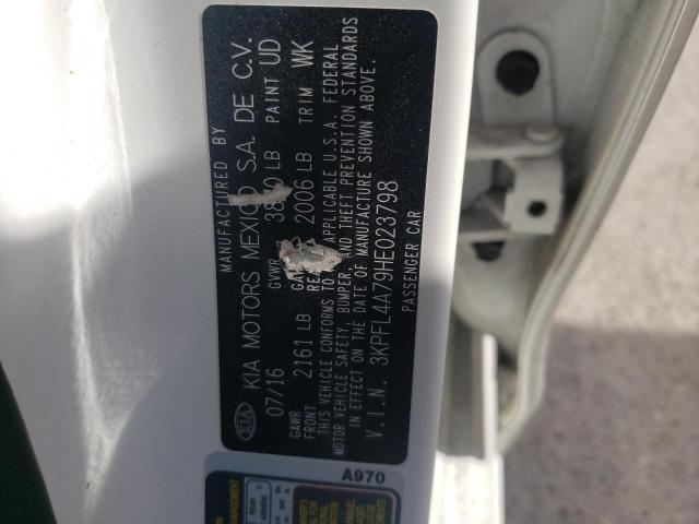 Photo 10 from auction – 2017 KIA FORTE LX with VIN 3KPFL4A79HE023798