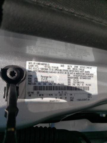 Photo 10 from auction – 2016 FORD FOCUS SE with VIN 1FADP3K24GL308879