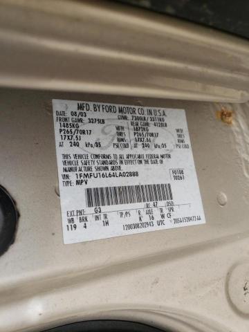 Photo 10 from auction – 2004 FORD EXPEDITION with VIN 1FMFU16L64LA02888